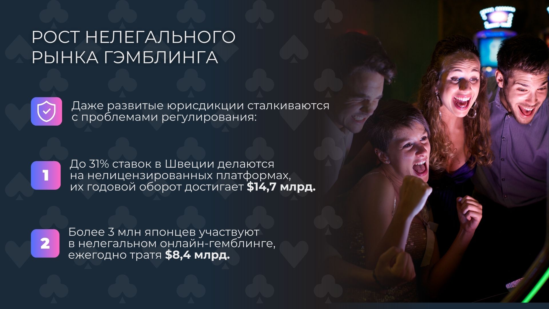 Рост нелегального рынка гэмблинга