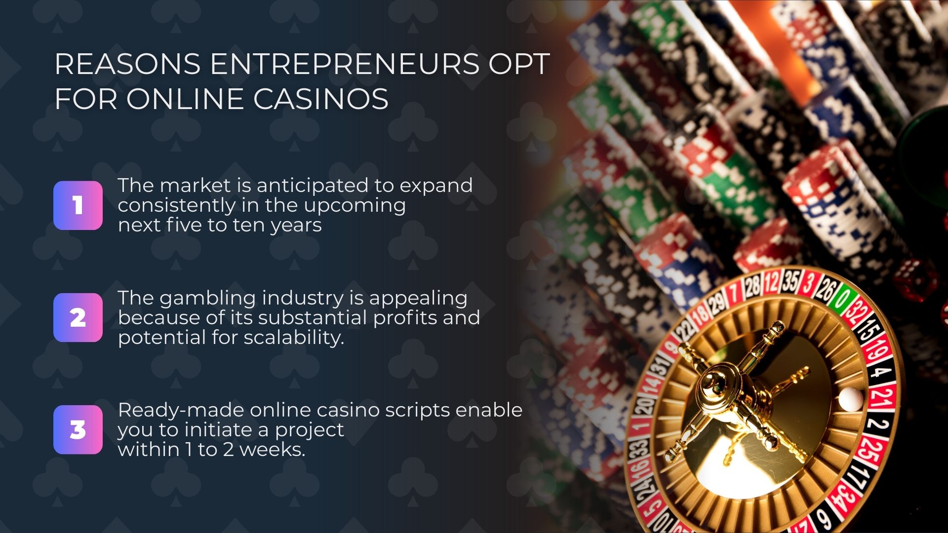 Reasons Entrepreneurs Opt for Online Casinos