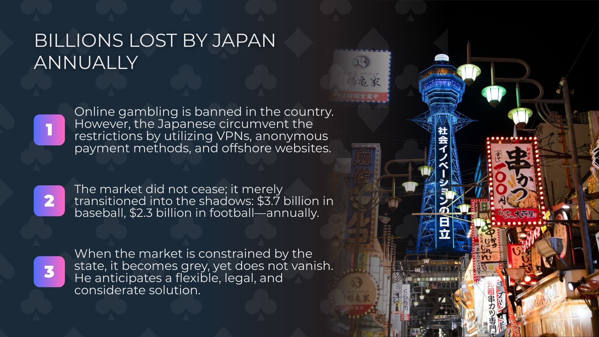 Japan's government invests in offline gambling - MGM Osaka to open in 2030