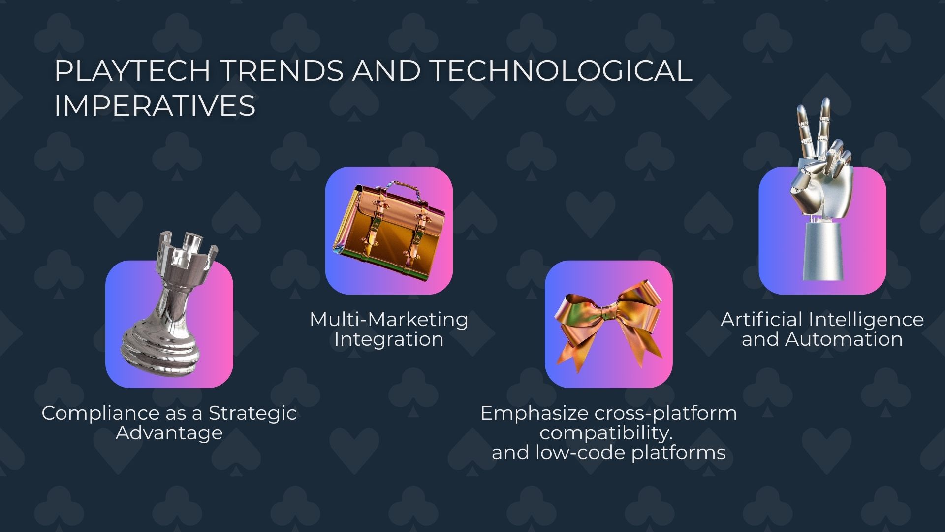 Playtech Trends and Technological Imperatives