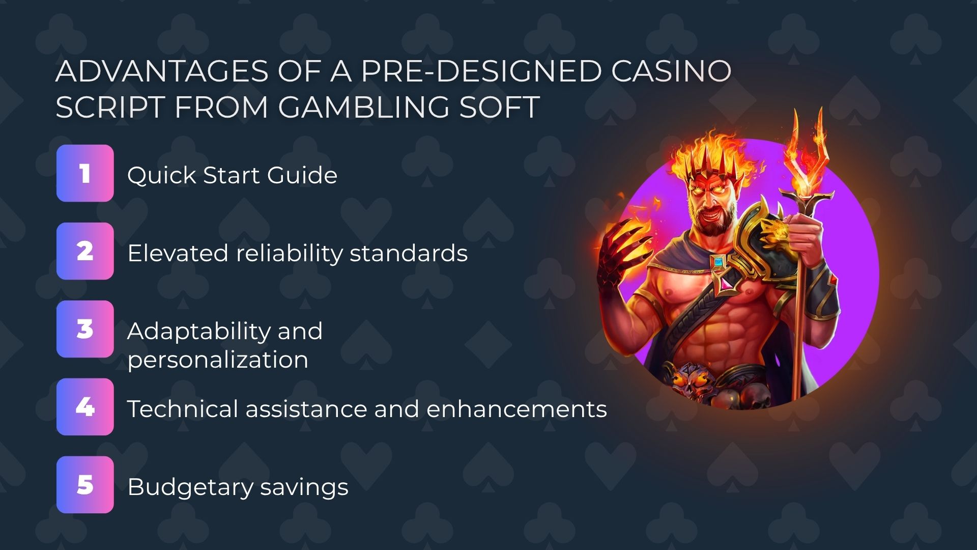 Advantages of a pre-designed casino script from Gambling Soft