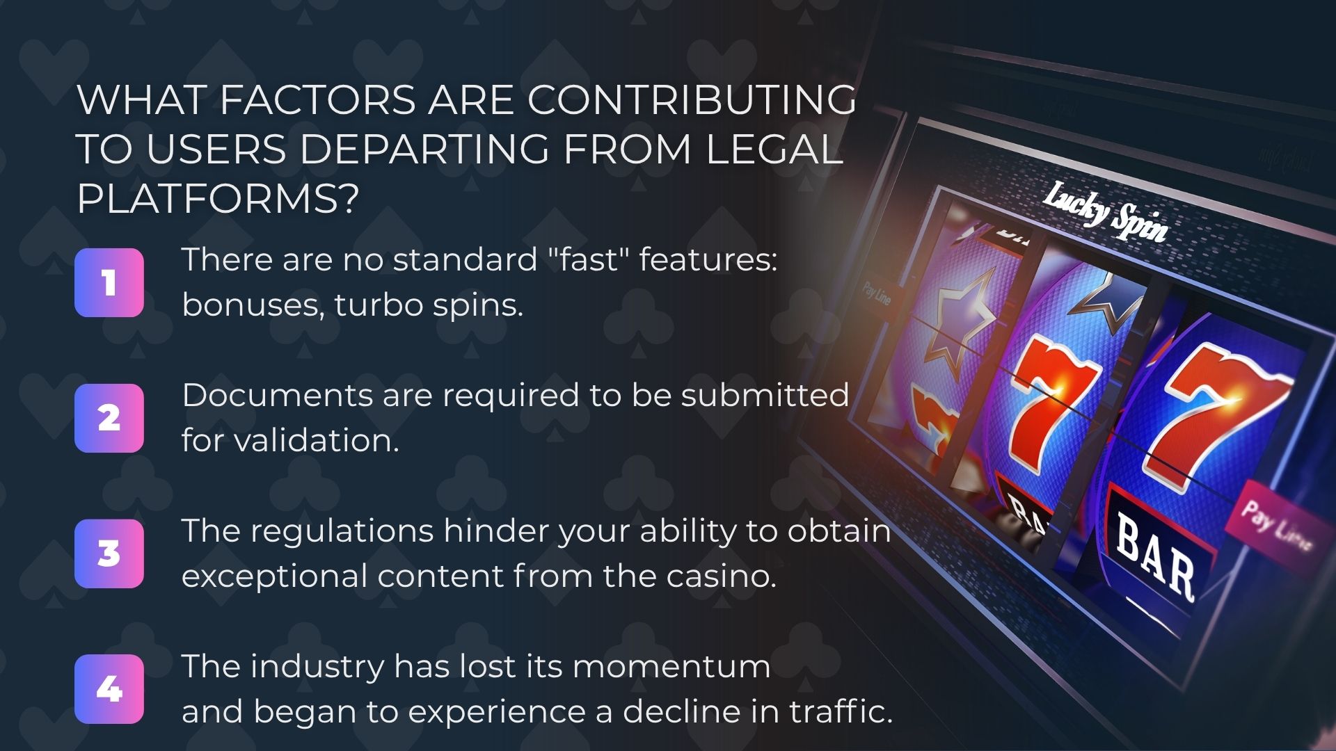 What factors are contributing to users departing from legal platforms?
