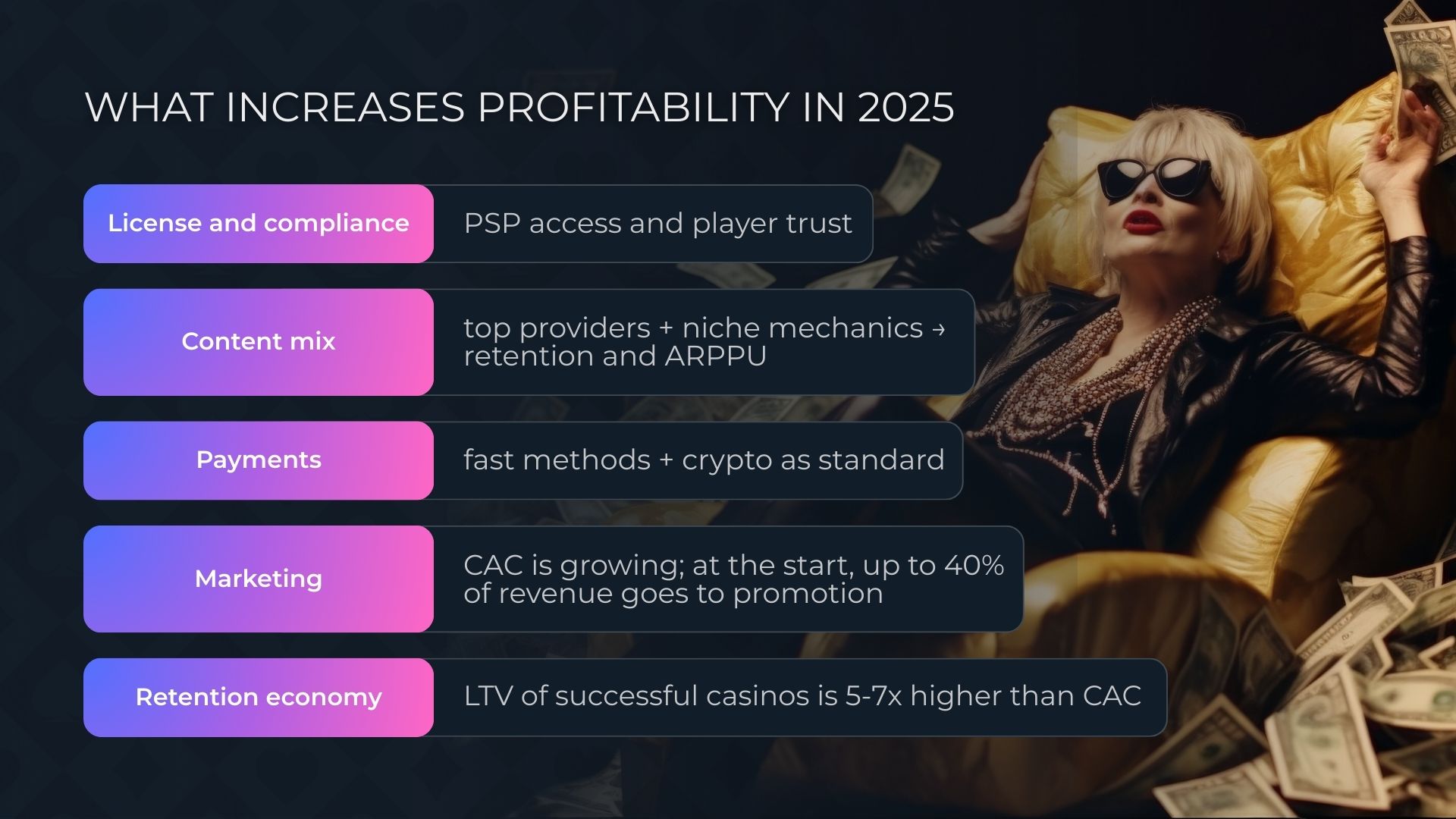 العوامل التي تزيد من ربحية الكازينو في 2025