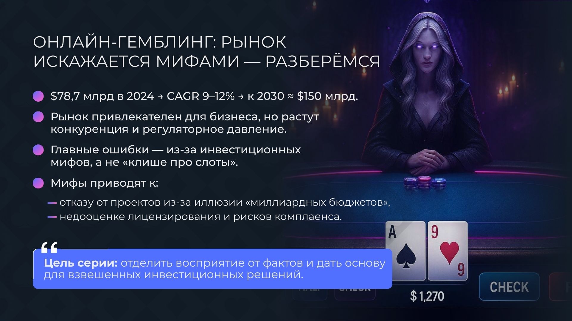 Мифы об онлайн-казино: разбор мифов в гэмблинг индустрии