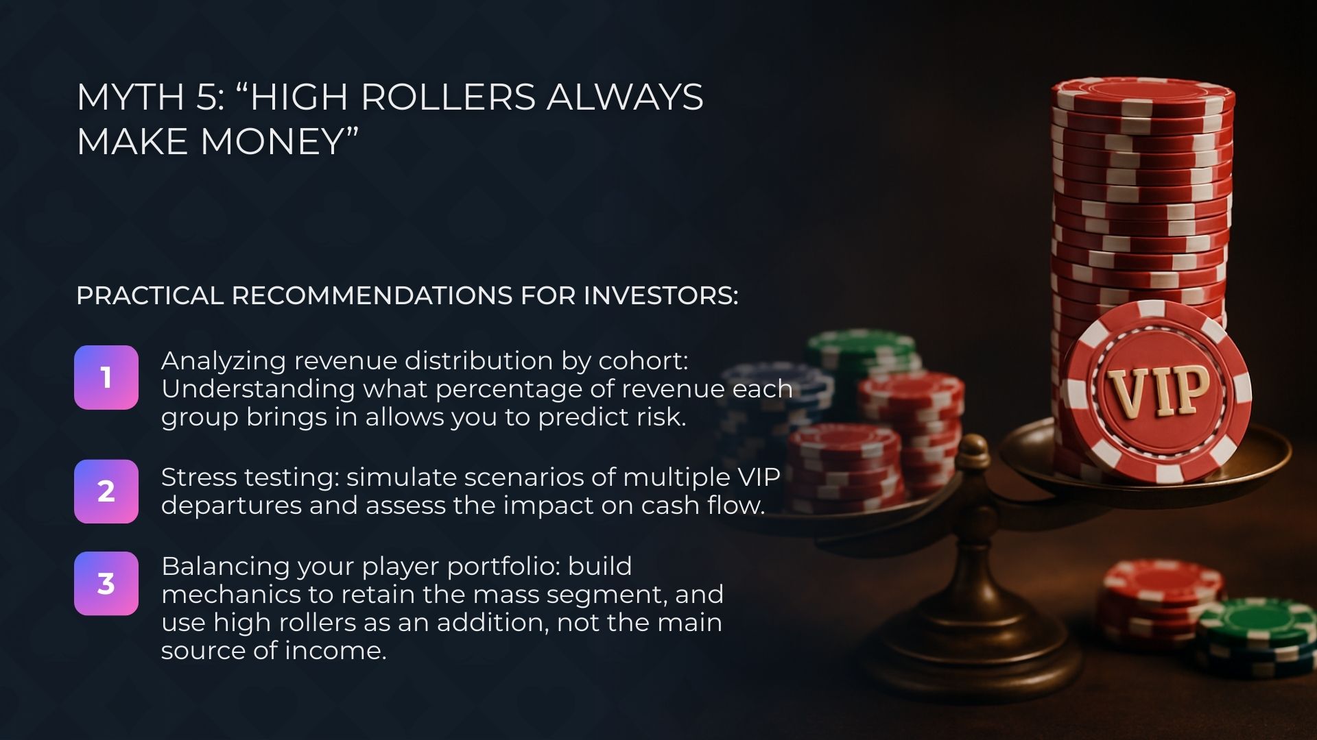 اللاعبون الكبار يجلبون الأرباح دائمًا للكازينوهات عبر الإنترنت