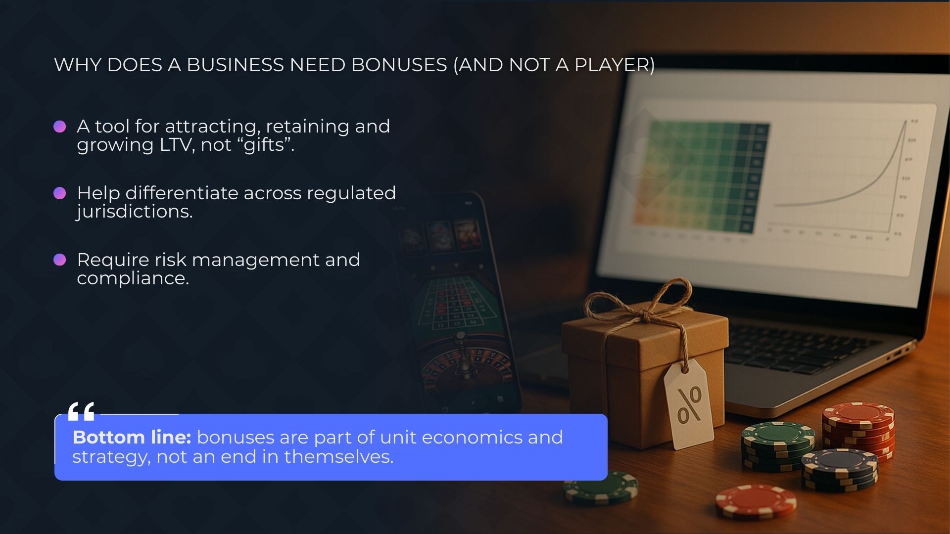 نظرة عامة: لماذا تهم مكافآت الكازينو (وليس اللاعب)