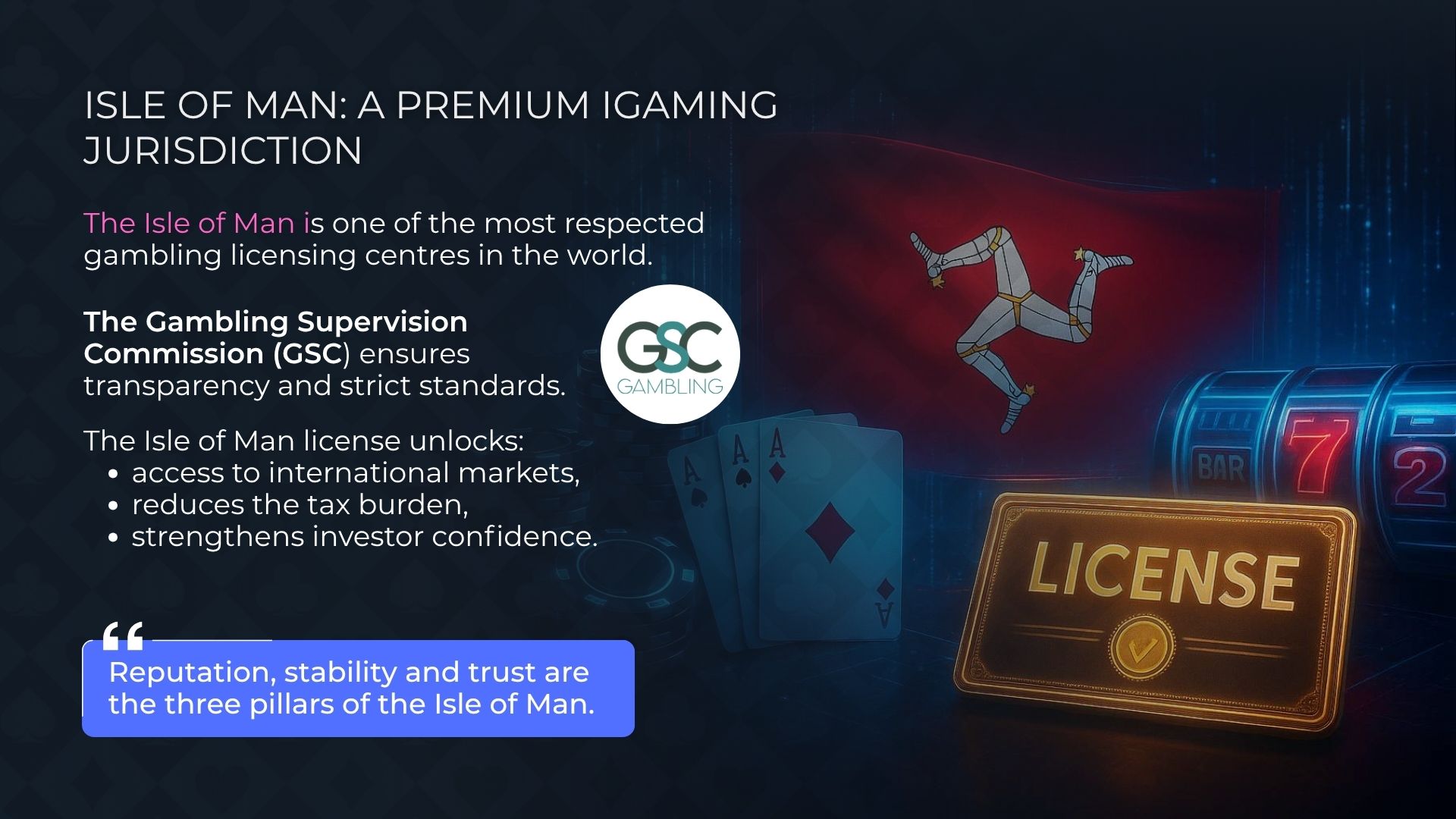 جزيرة مان: ولاية تنظيمية متميزة في قطاع الألعاب الإلكترونية