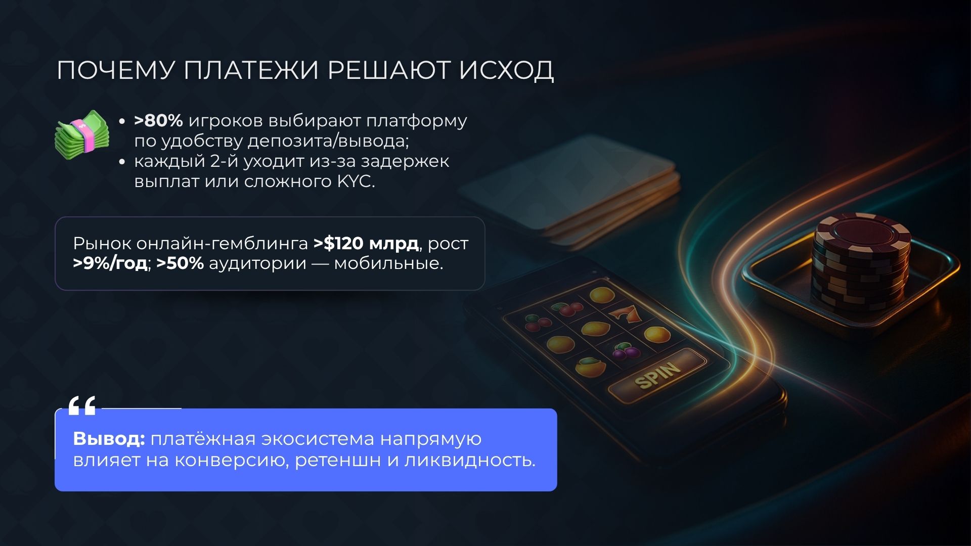 Как платежные сервисы влияют на успех казино