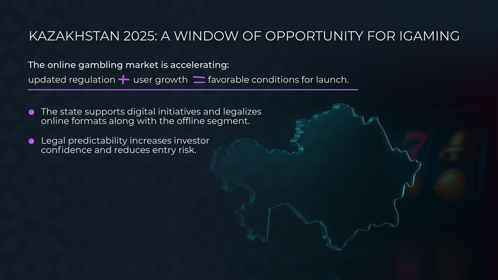 Почему выгодно открыть казино в Казахстане