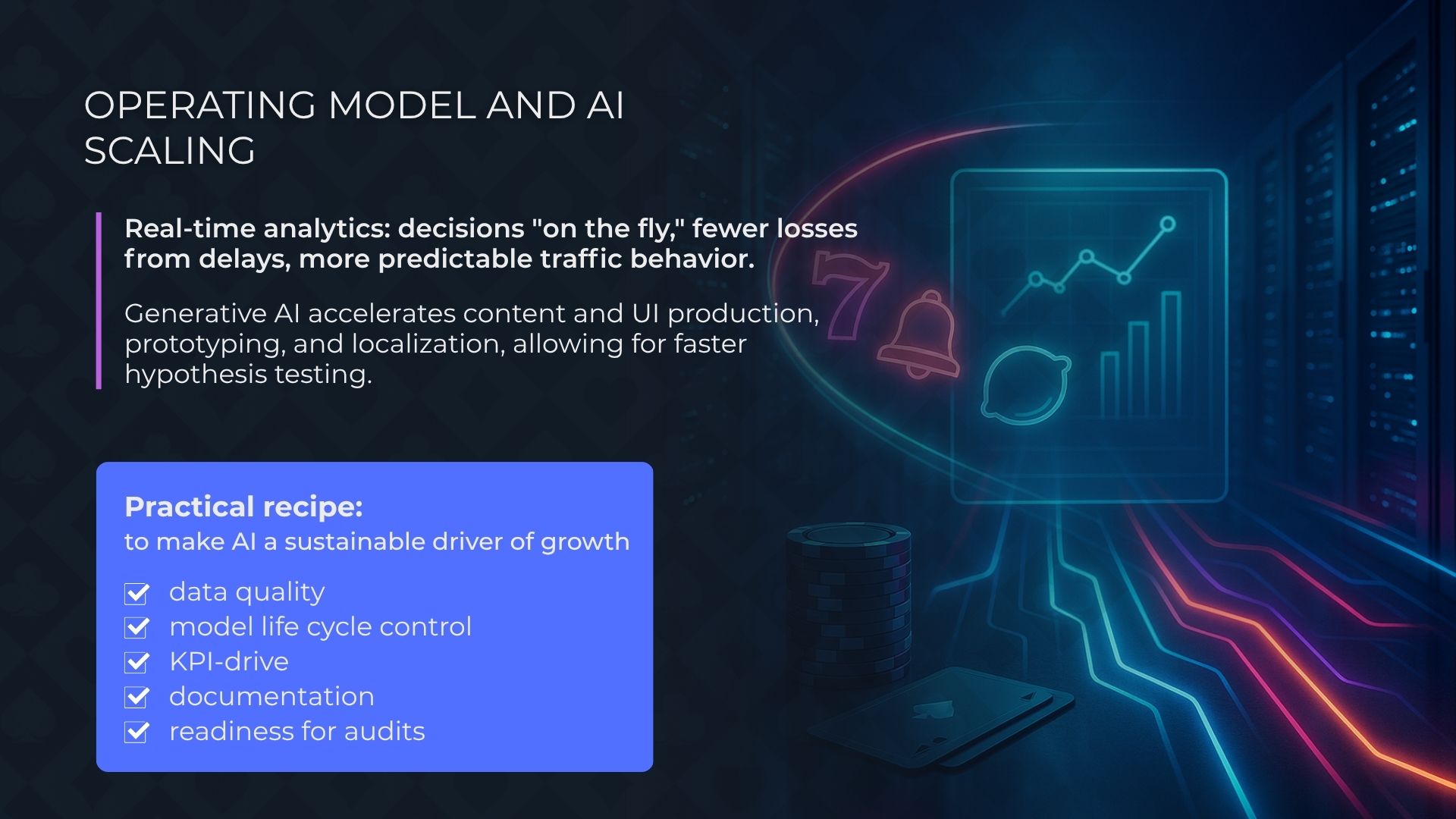 الذكاء الاصطناعي في الكازينوهات عبر الإنترنت