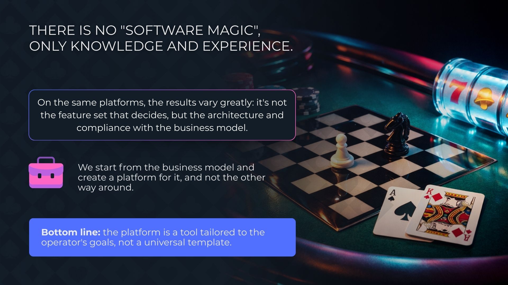 How We Create Successful Online Casino Software: 7 Principles of Gambling Soft