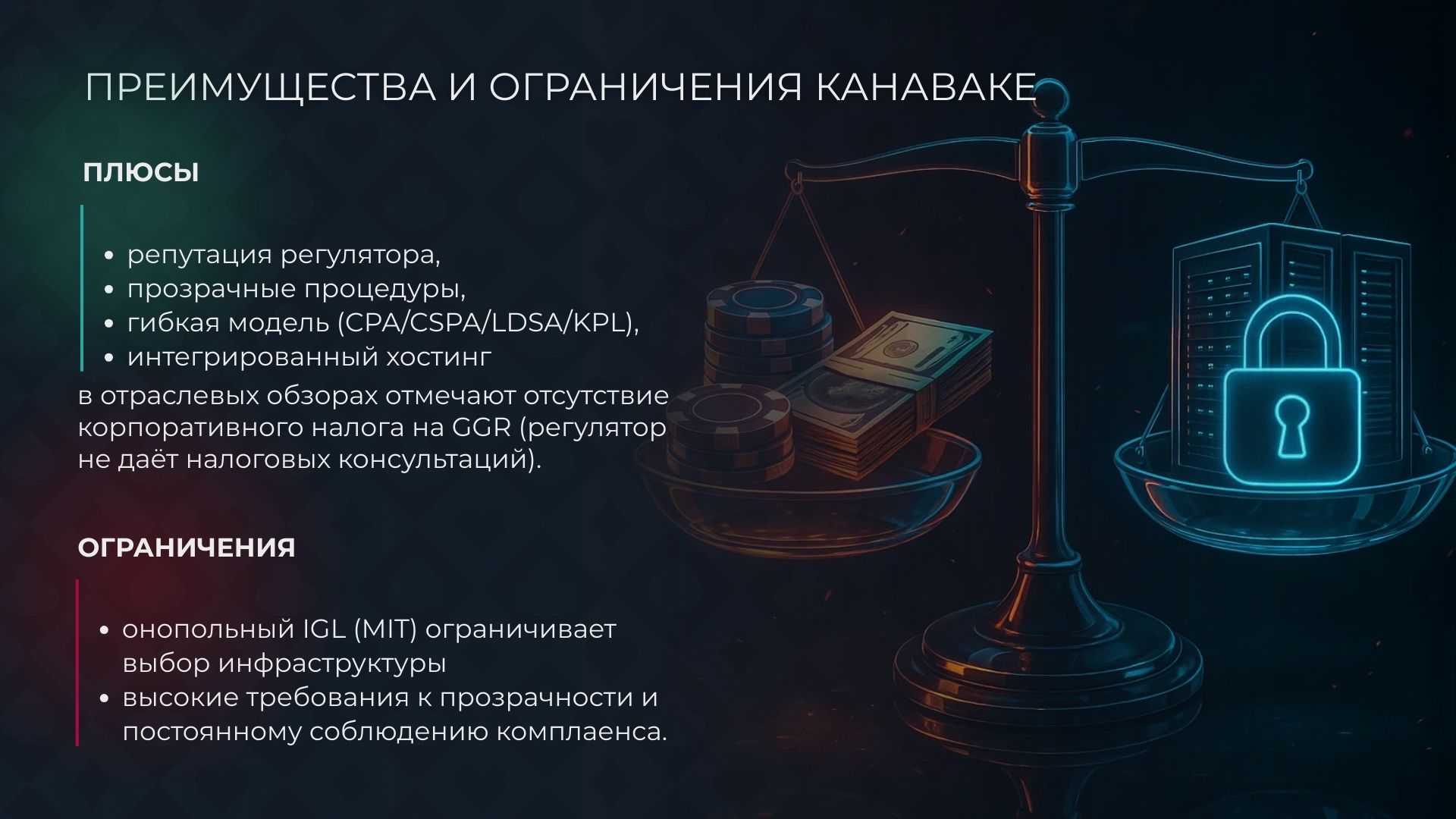 Плюсы и минусы игровой лицензии Канаваке