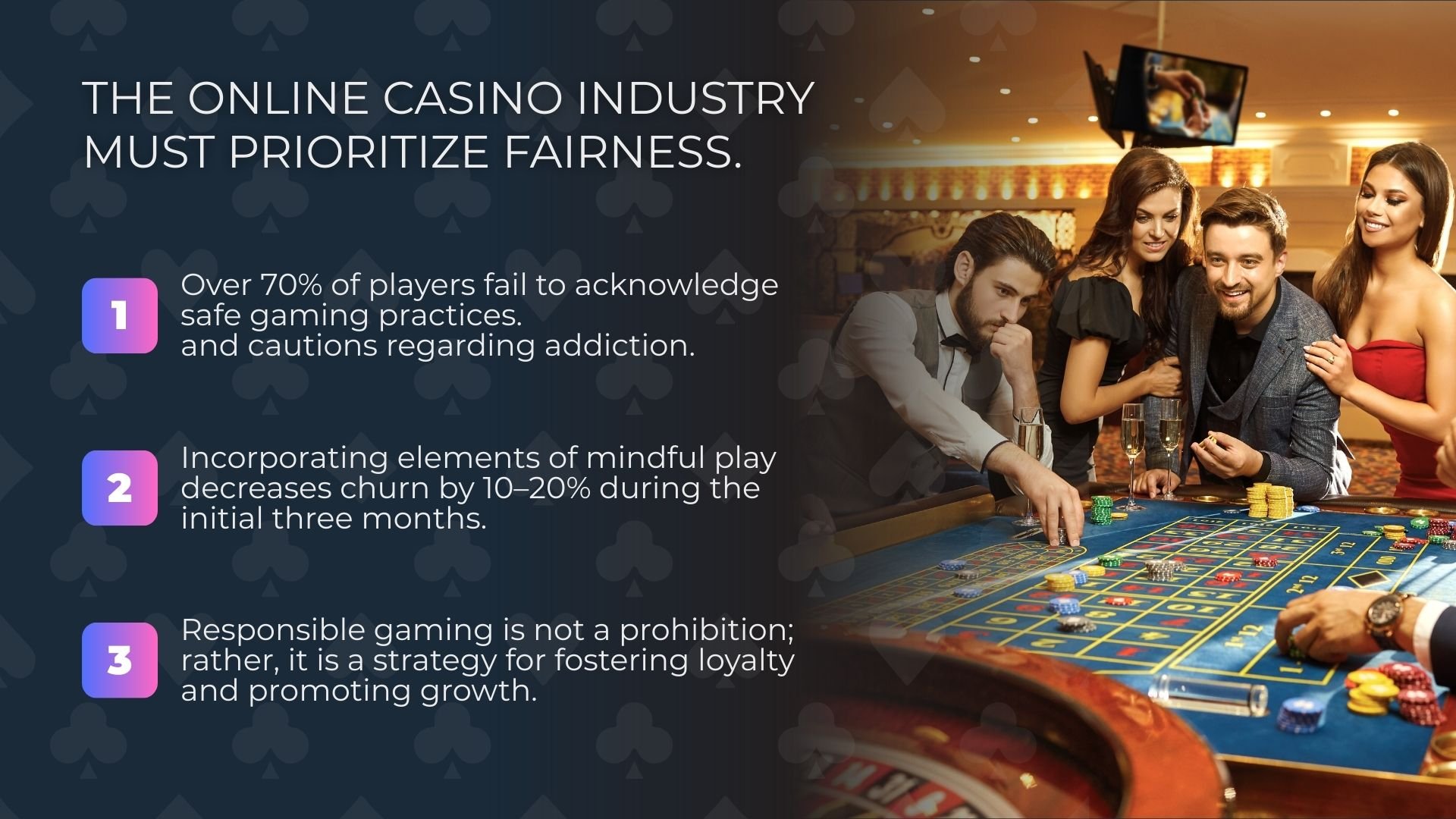 The online casino industry must prioritize fairness.