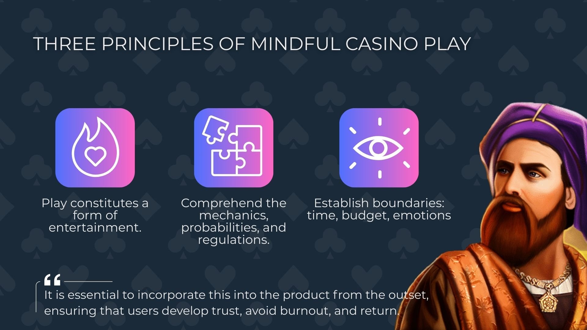 Three Principles of Mindful Casino Play